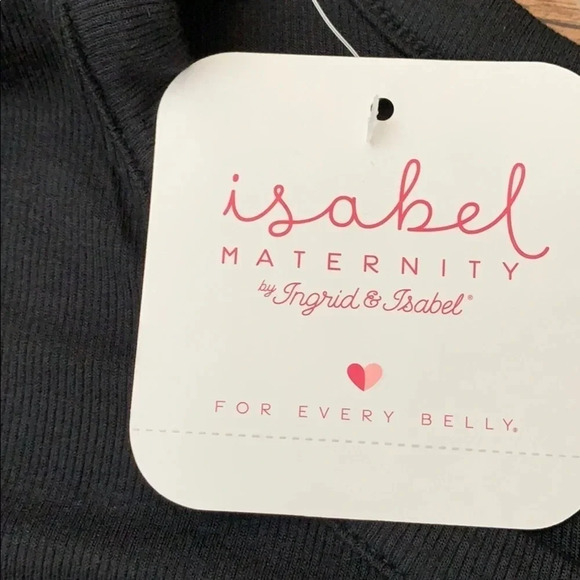 Isabel Maternity Top Black Medium New - Picture 5 of 8